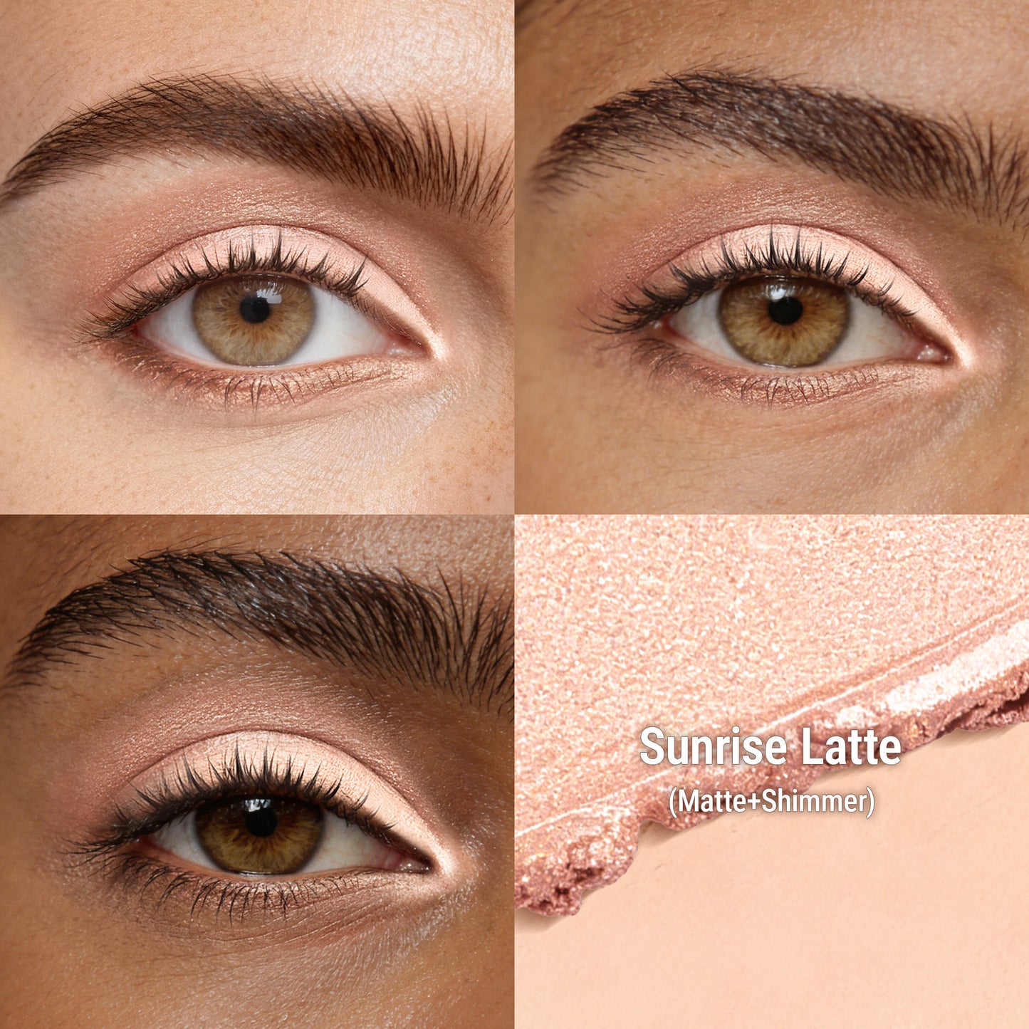 Exmiloo Eyeshadow Stick - 2-in-1 Dual-Ended Cream Eye Shadow Stick, Long-Lasting, Waterproof, Crease-Proof