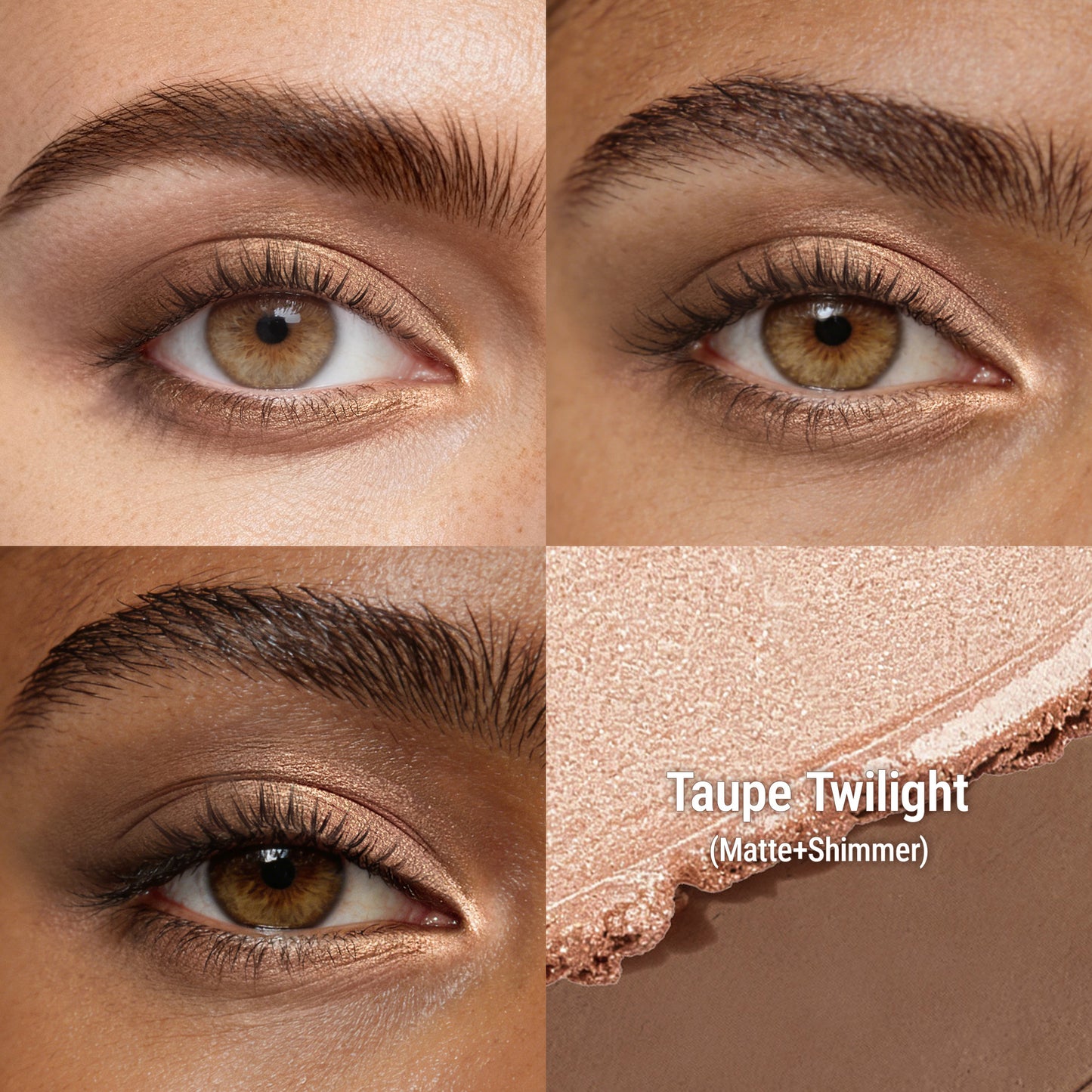 Exmiloo Eyeshadow Stick - 2-in-1 Dual-Ended Cream Eye Shadow Stick, Long-Lasting, Waterproof, Crease-Proof